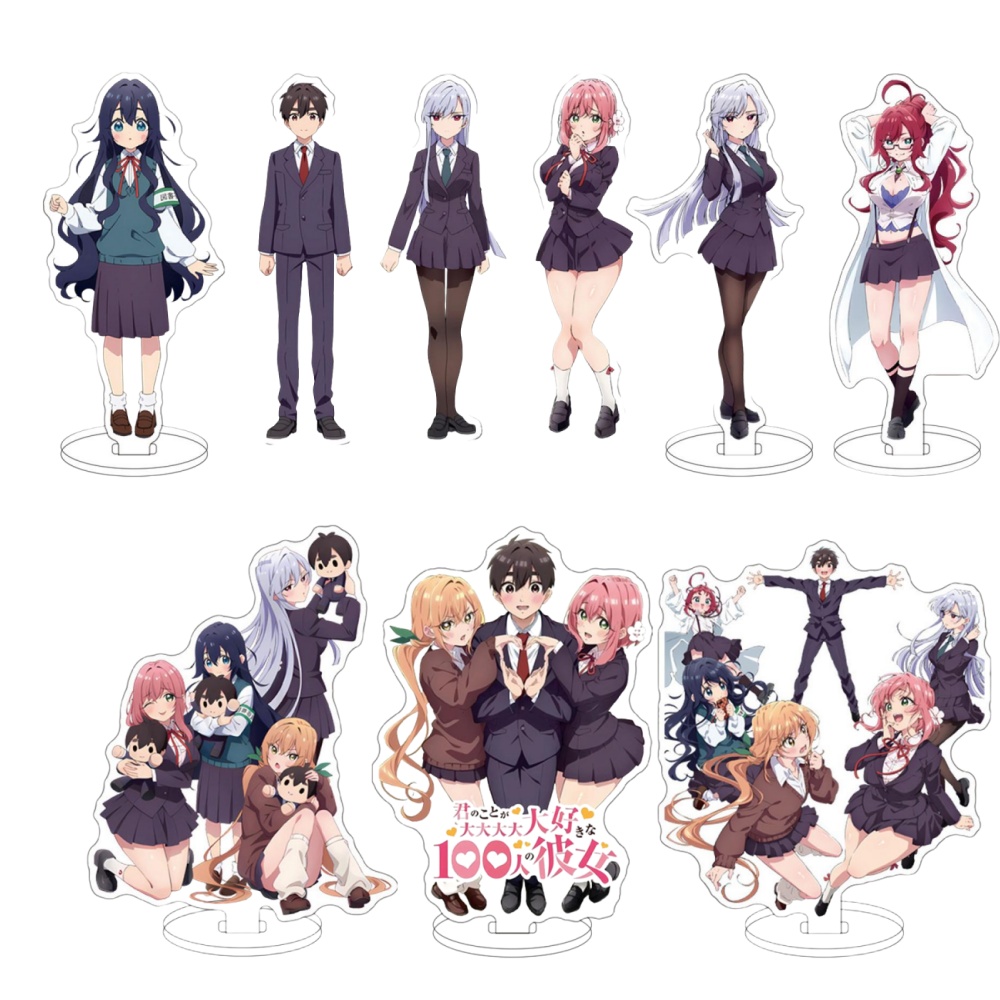 Anime Cosplay Girlfriend - Breloque cadeau pour Fan d'anime, personnage