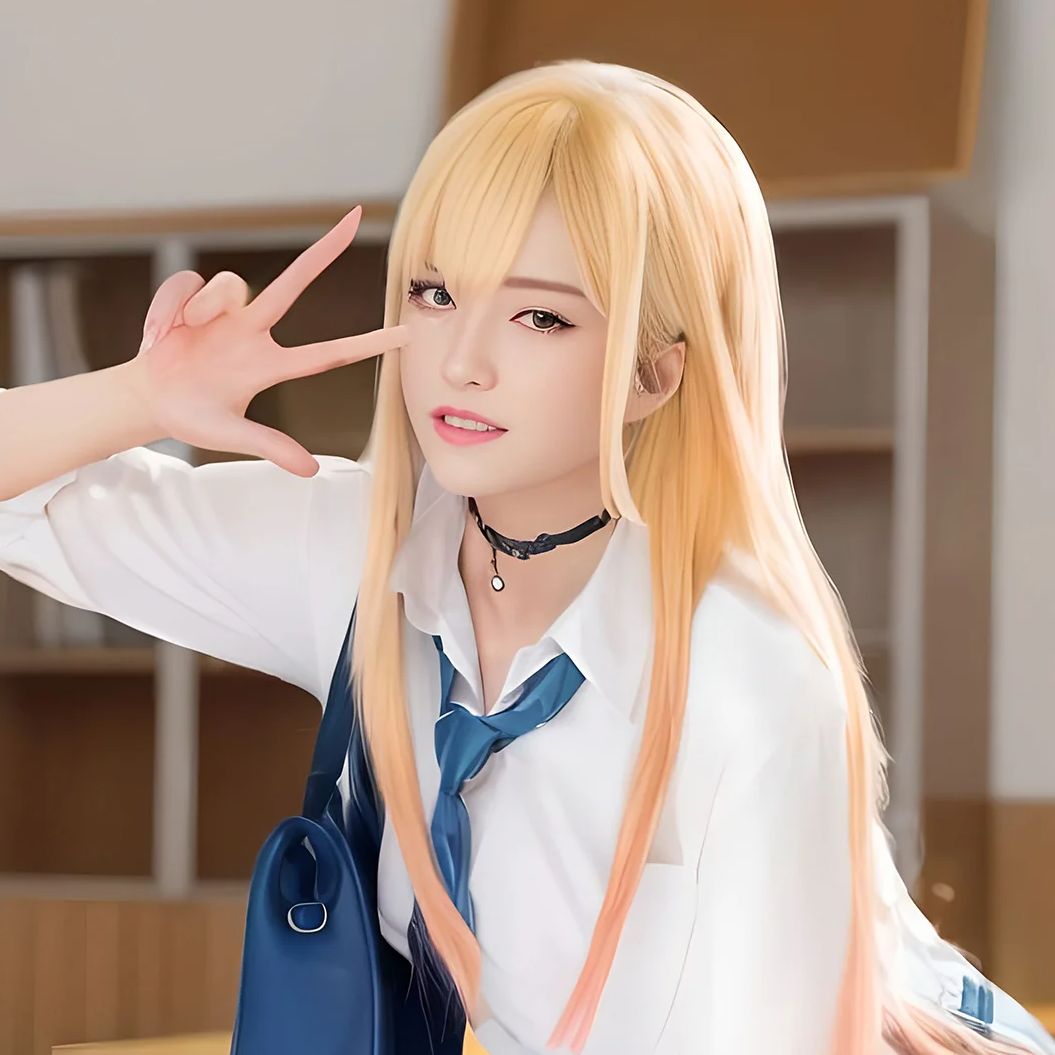 Anime Cosplay Girlfriend - Perruque de Cosplay Anime My Dress-Up