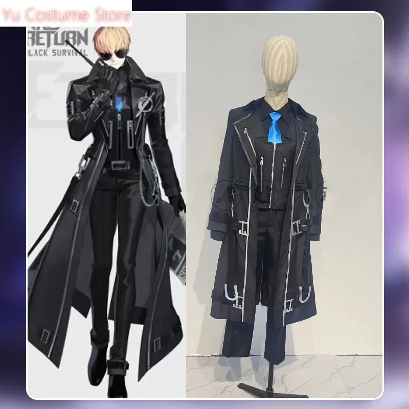 Anime Cosplay Youtube Shorts - Yu retour éternel Alex Agent Costumes