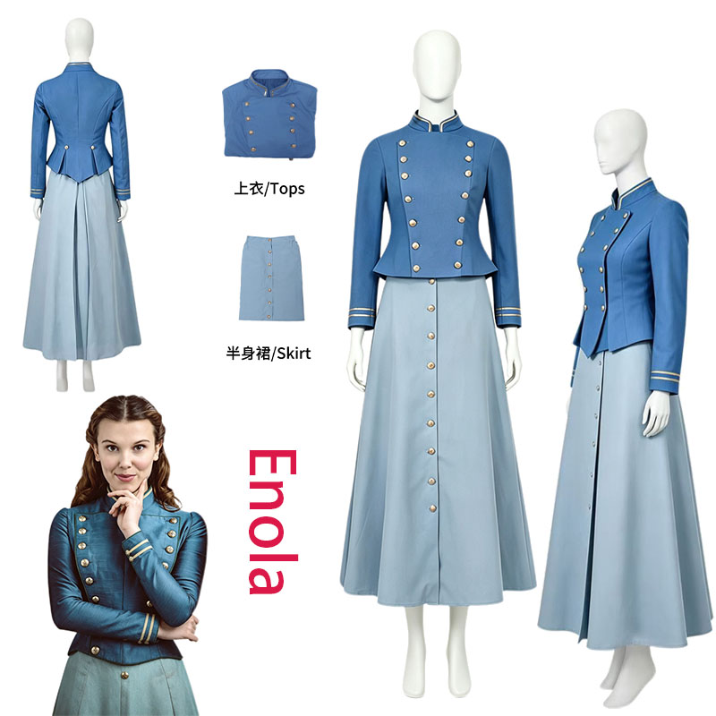 Anime Cosplay Ladies - Costume de cosplay Enola Holmes pour