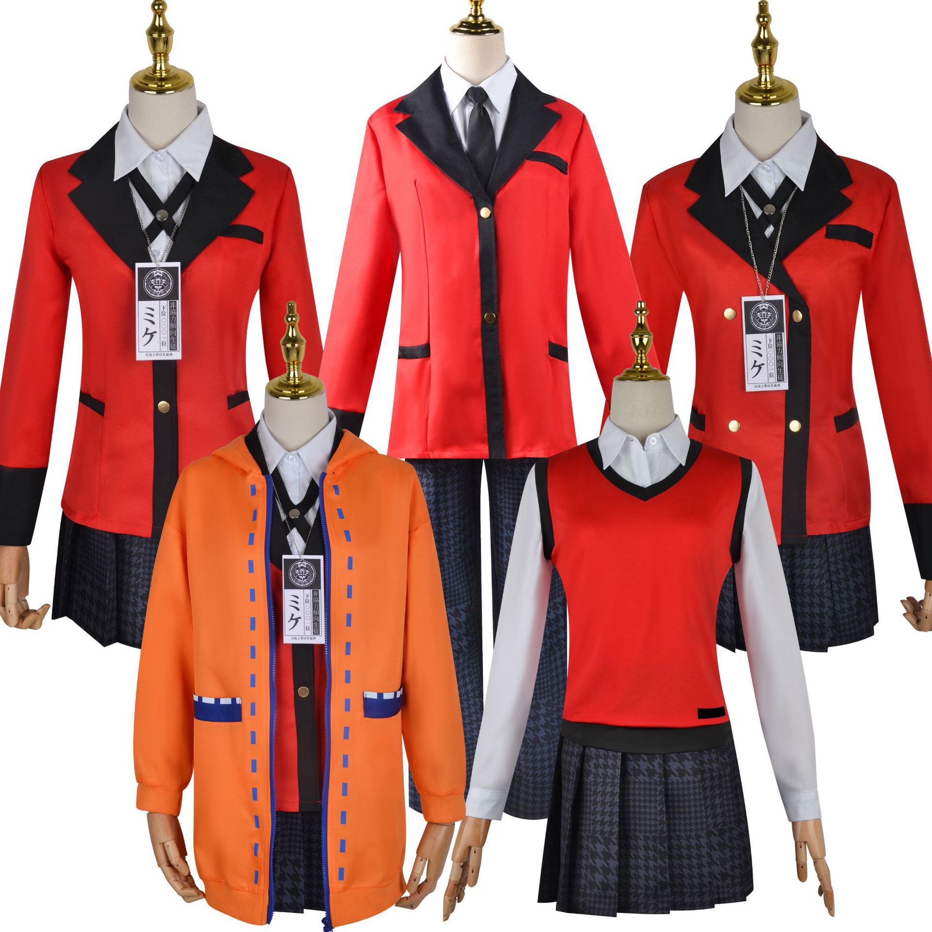 Anime Cosplay Kakegurui - Costume de cosplay d'anime Kakegurui, Yumeko