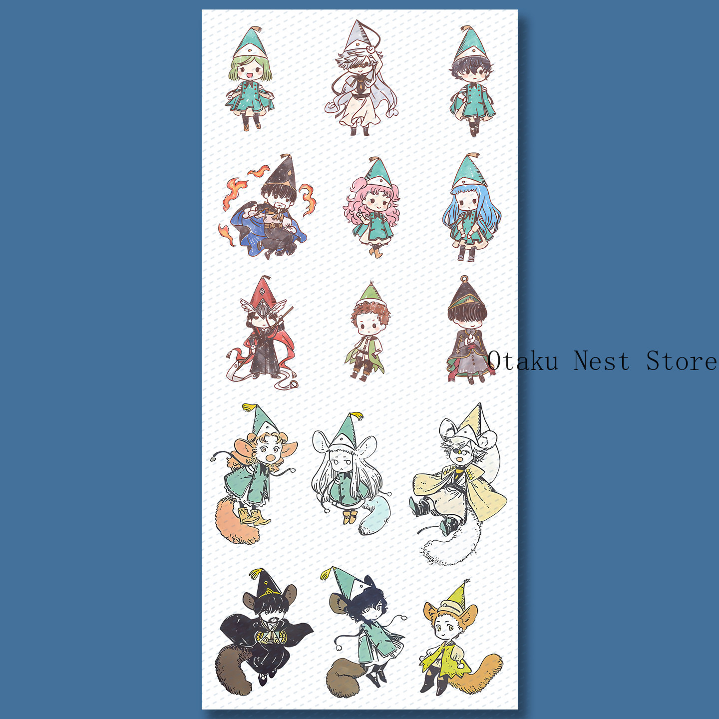 Autocollant Anime Q-version Ka - Anime Cosplay Kawaii avis et prix