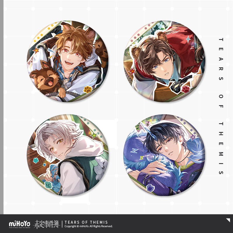 Badge en métal officiel MiHoYo - Anime Cosplay Party avis et prix
