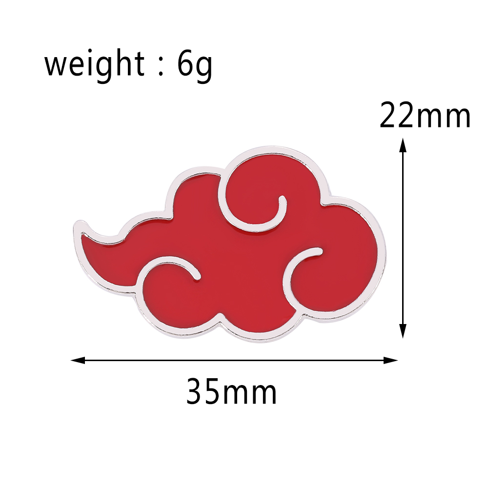 Broche Naruto Akatsuki, Épingl - Anime Cosplay Ninja avis et prix