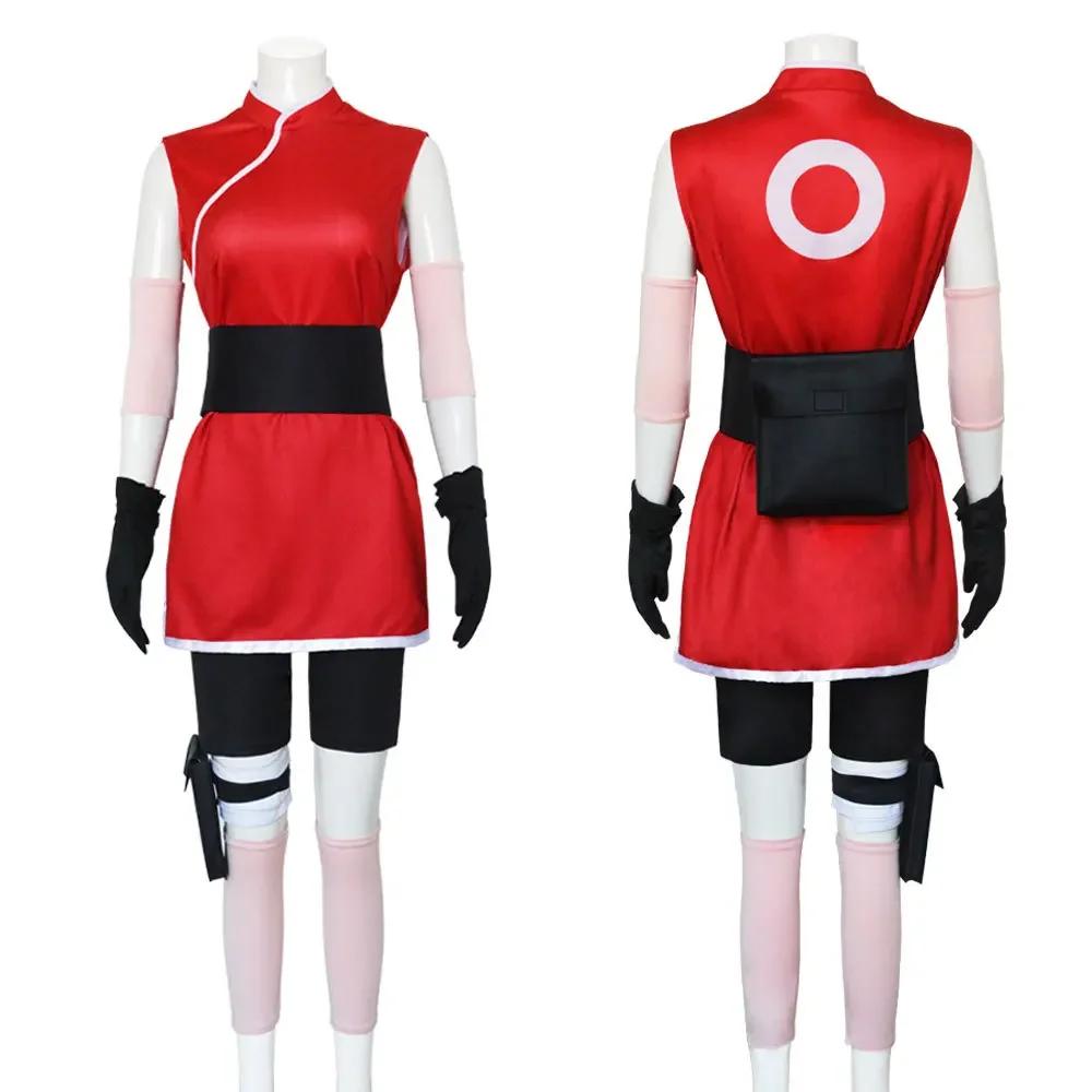 Costume de cosplay Haruno Saku - Anime Cosplay Ninja avis et prix