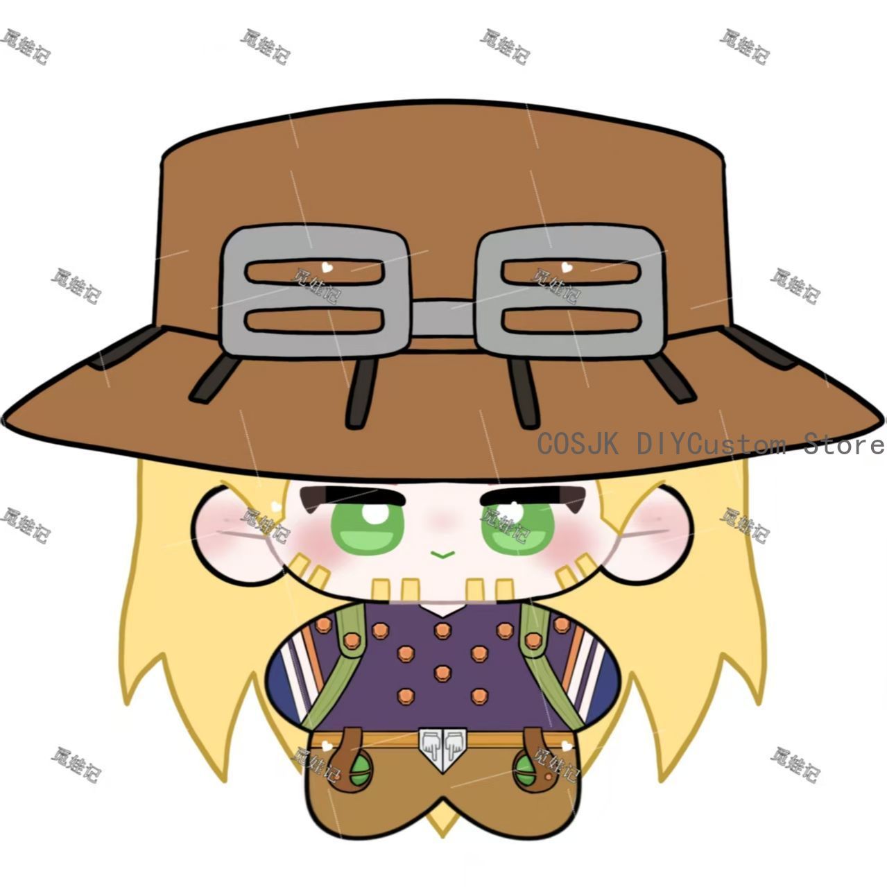 Porte-clés en peluche mignon d - Anime Cosplay Kawaii avis et prix