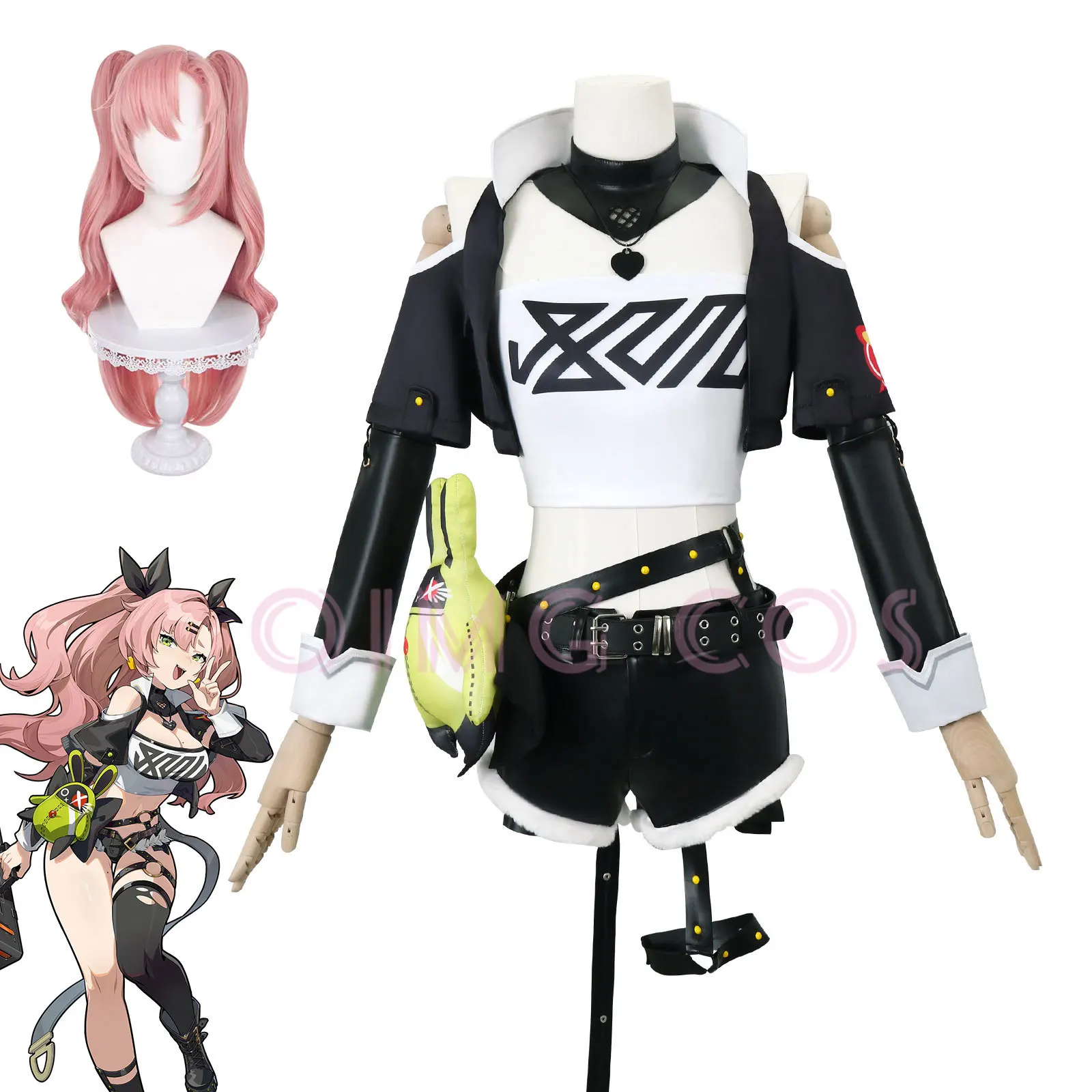 Costume de cosplay Nicole Dema - Anime Cosplay Ladies avis et prix
