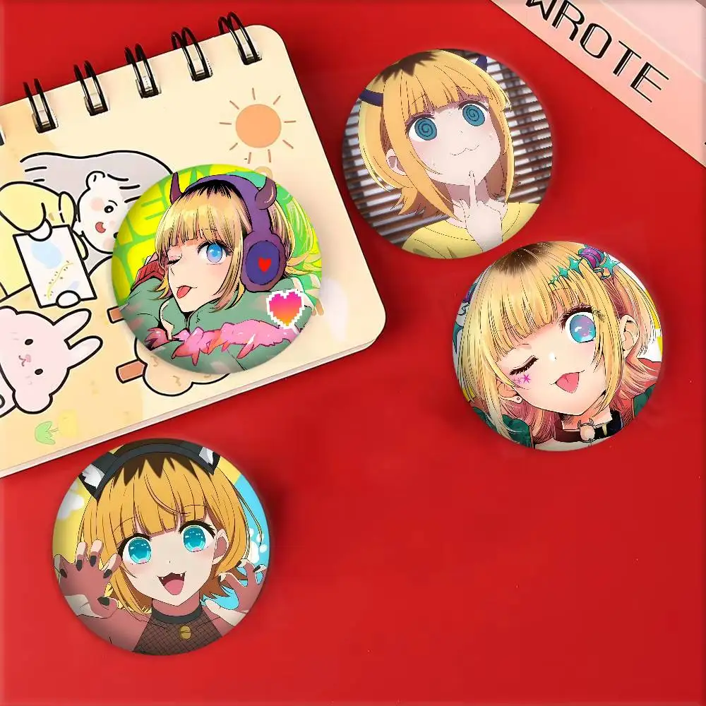 Badges ronds MEM-cho Anime O-O - Anime Cosplay Girlfriend avis et prix