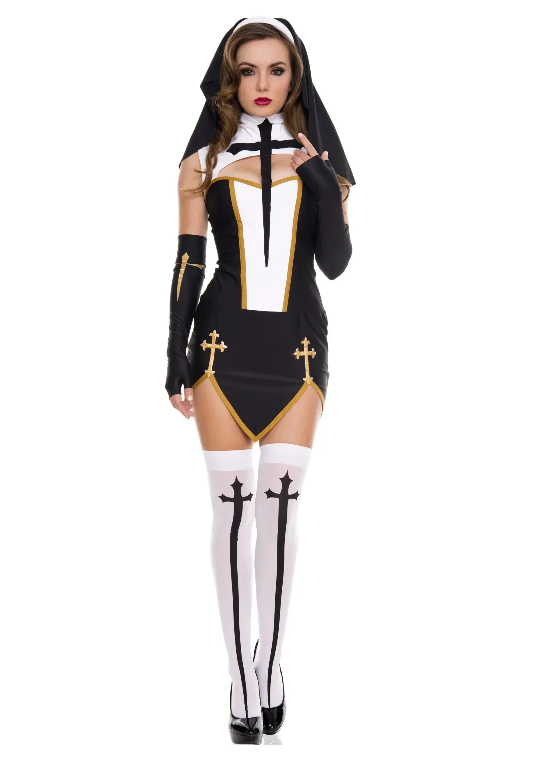 Costume de nonne séduisante po - Anime Cosplay Nun avis et prix