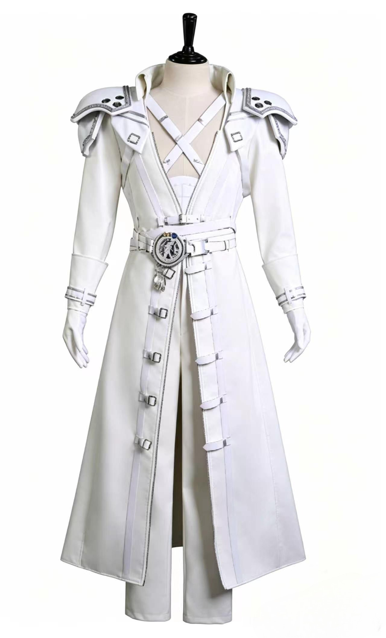 Épaulettes blanches Sephiroth  - Anime Cosplay Manga avis et prix