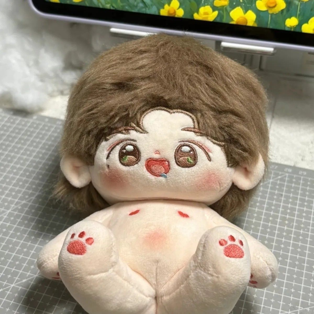 Bai Jingting 20CM coton habill - Anime Cosplay Kawaii avis et prix