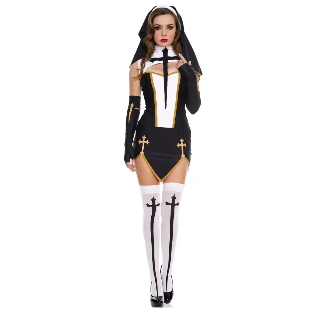 Costume de Nonne pour Hallowee - Anime Cosplay Nun avis et prix