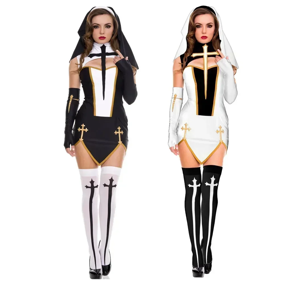 Costume de Nonne pour Hallowee - Anime Cosplay Nun avis et prix